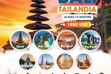 Viaje por Bali y Tailandia en 16 dias