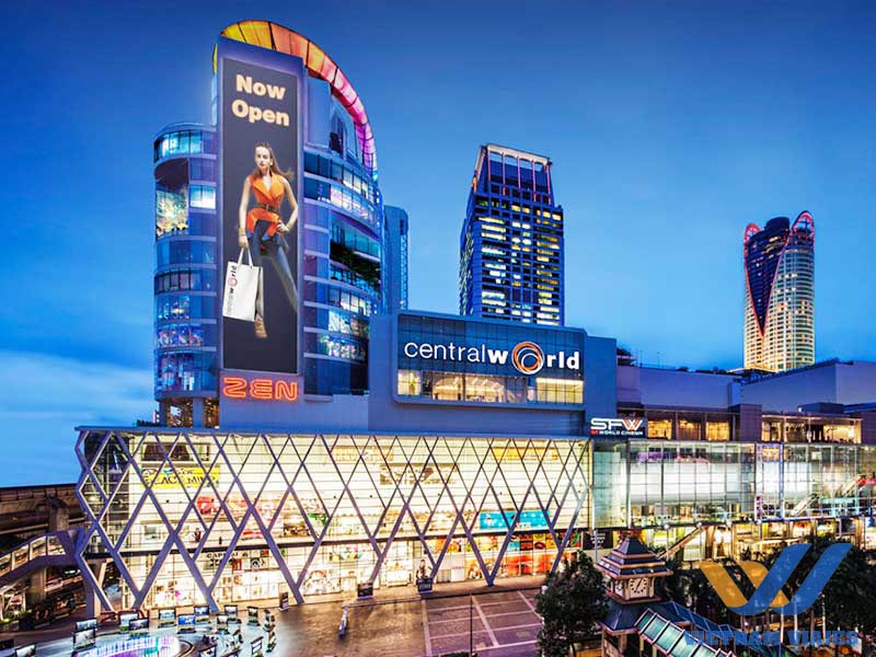 centro del comercio en bangkok